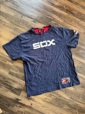 Vintage Chicago White Sox Nike Cooperstown Collection Shirt Mens Size L
